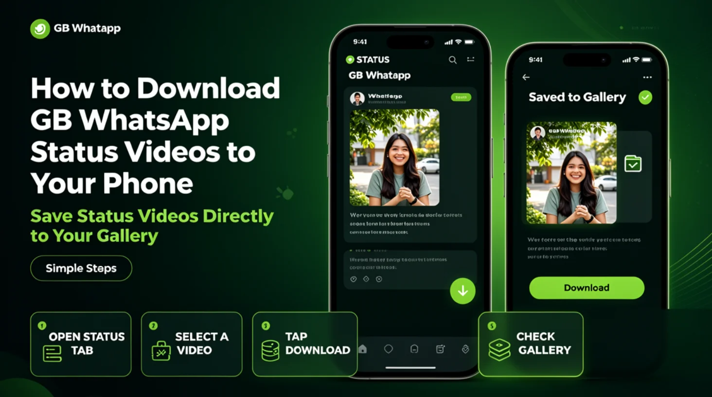 How to Download GB WhatsApp Status Videos to Your Phone